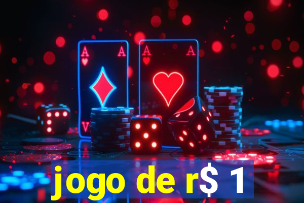 jogo de r$ 1